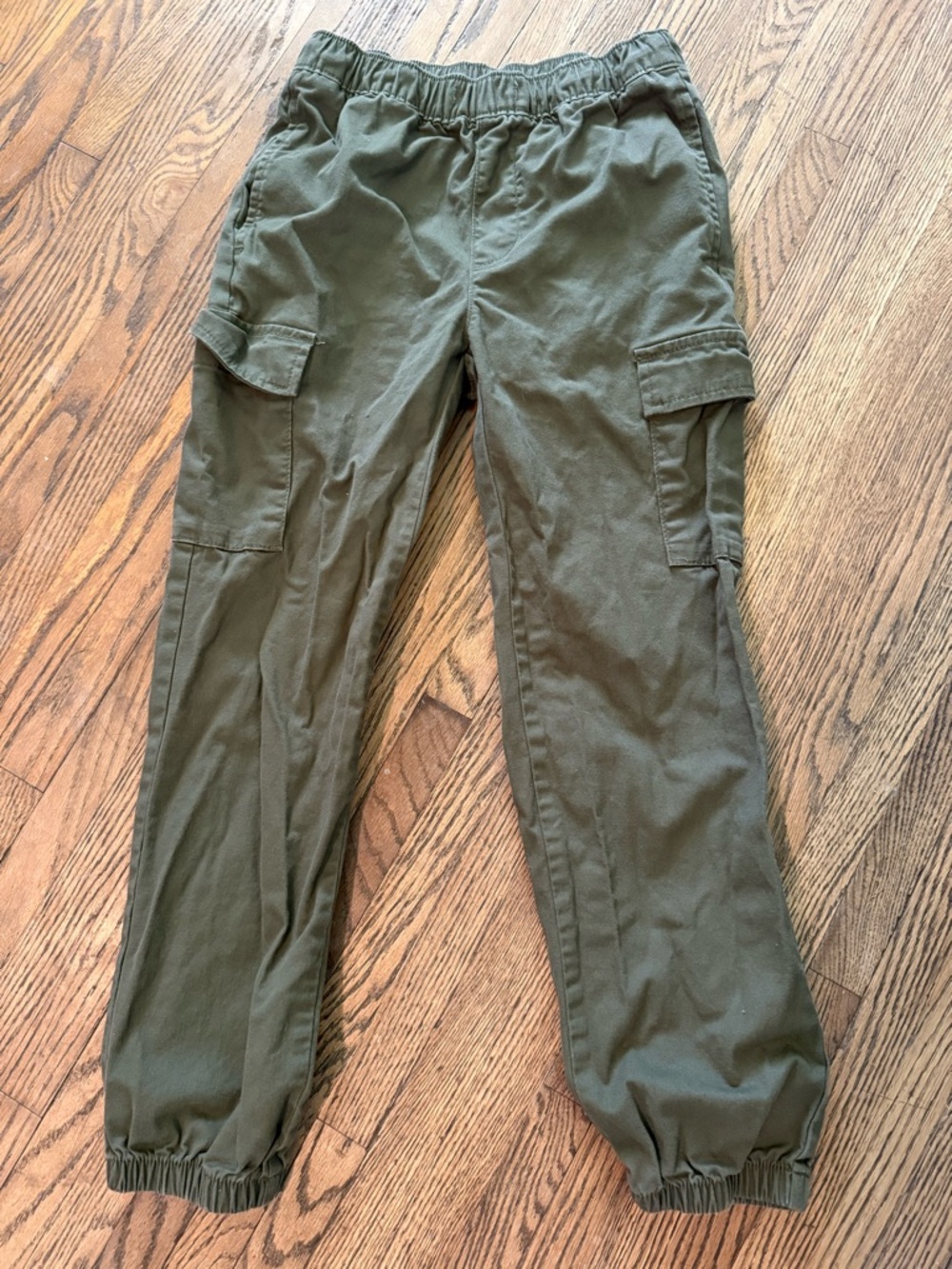 GAP Olive Green Cargo Jogger Pants for Kids